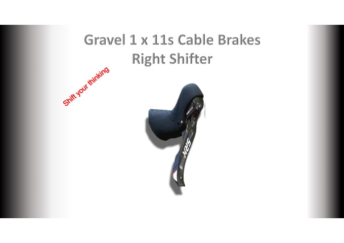 SENTYEH SRX Gravel cable brake 1x11s (Right Shifter)